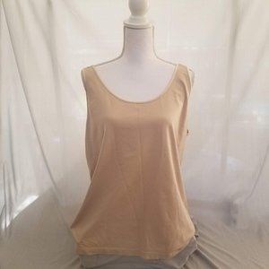 🦄 So / Lane Bryant / 26*28 / Beige Smooth Tank